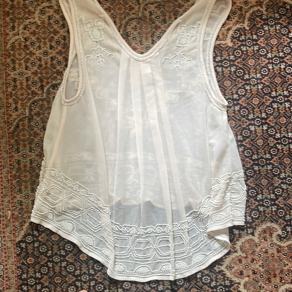 Free People beaded top - Picture 4 of 4